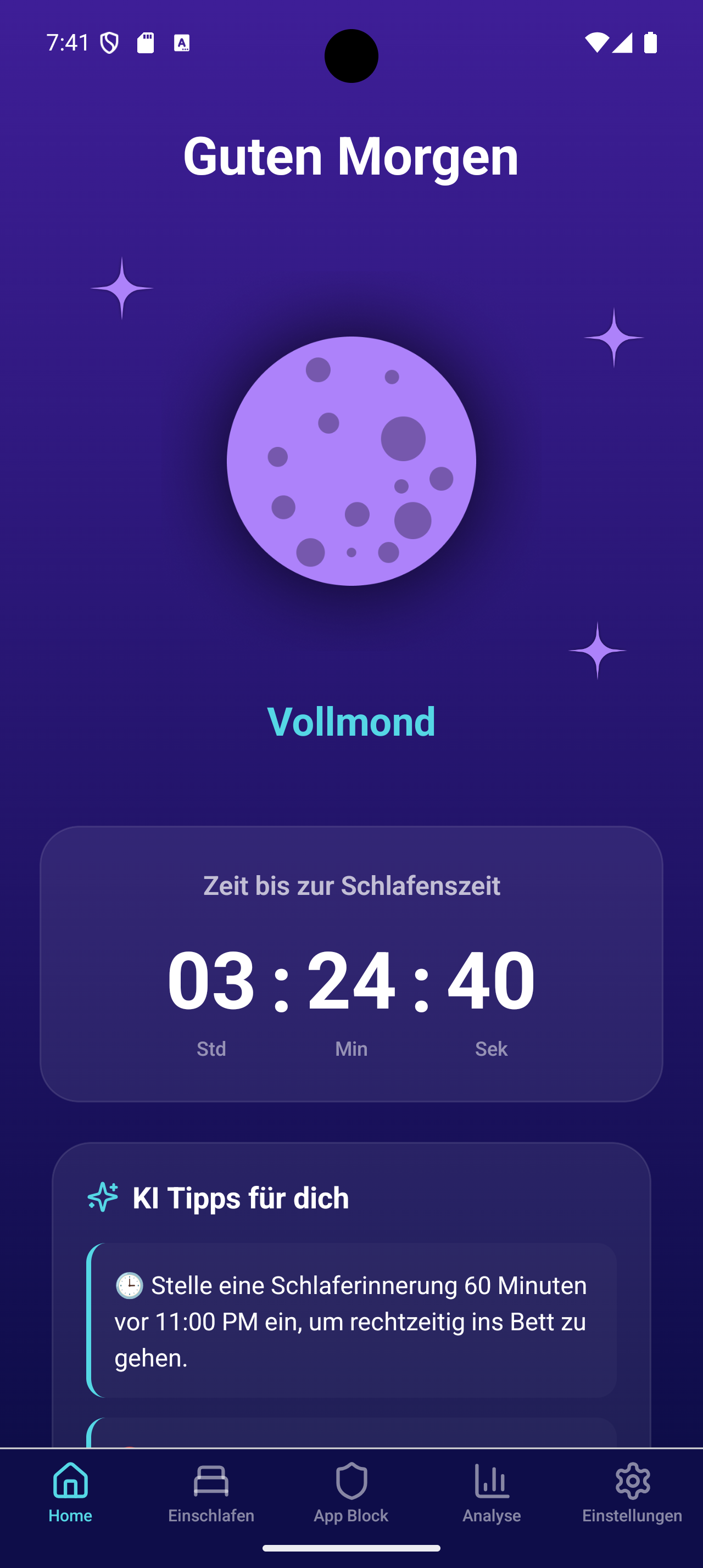 Lunara App Screenshot